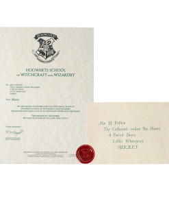 Warner Bros Exclusives Harry Potter's Hogwarts Acceptance Letter