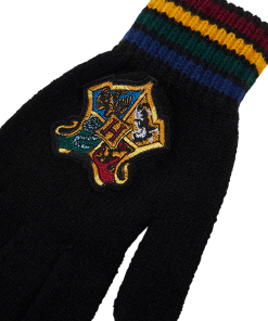 Warner Bros Best Sellers Hogwarts School Crest Knitted Gloves
