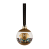 Warner Bros Glass Hogwarts Bead Bauble