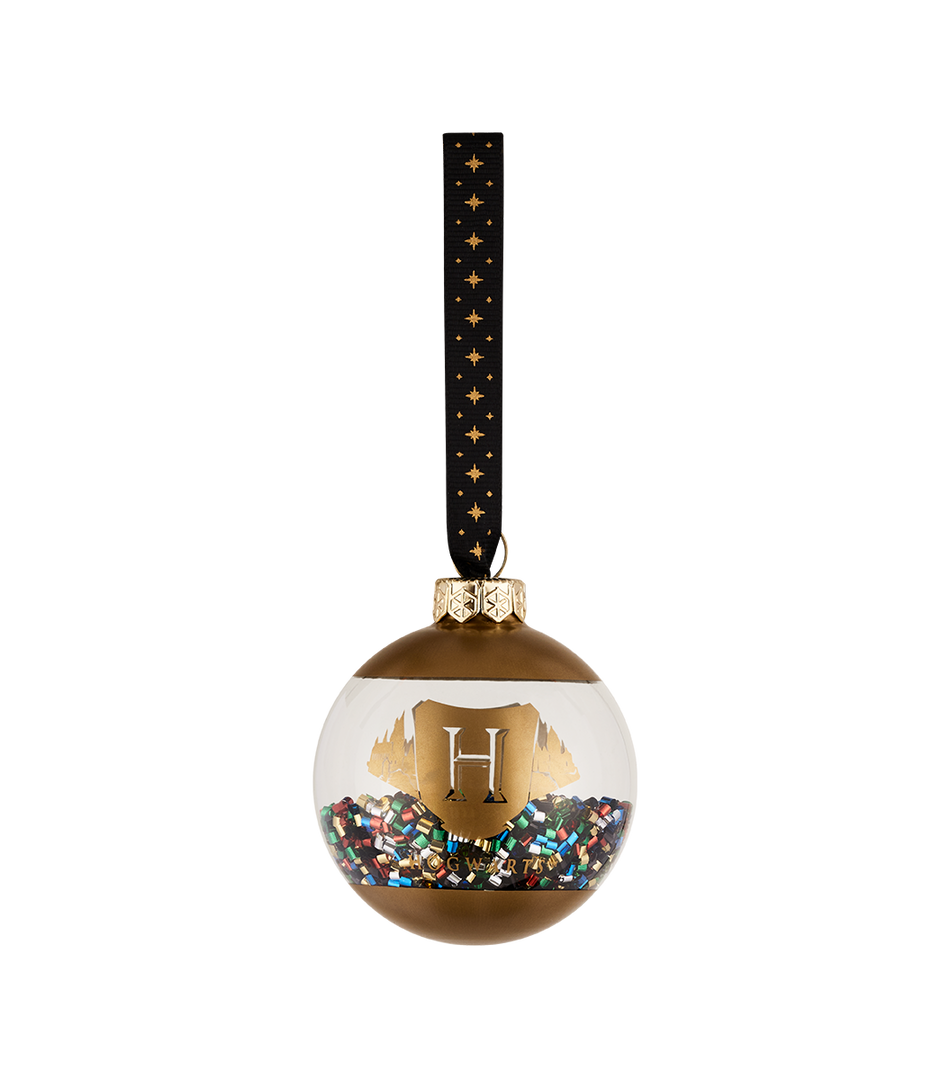 Warner Bros Glass Hogwarts Bead Bauble 3 Warner Bros Glass Hogwarts Bead Bauble
