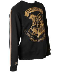 Warner Bros Hogwarts Striped Sleeve Sweatshirt