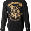 Warner Bros Hogwarts Striped Sleeve Sweatshirt 1 Warner Bros Hogwarts Striped Sleeve Sweatshirt