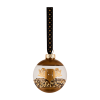Warner Bros Glass Hufflepuff Bead Bauble