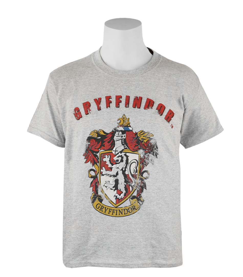 Warner Bros Best Sellers Kids Gryffindor Distressed T-Shirt 3 Warner Bros Best Sellers Kids Gryffindor Distressed T-Shirt