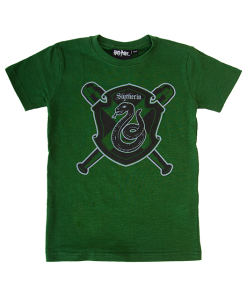 Warner Bros Youth Slytherin Quidditch Crest T-Shirt Best Sellers