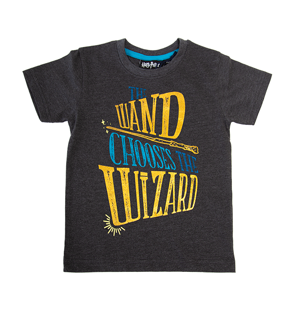 Warner Bros Kids Wand Chooses The Wizard T-Shirt 3 Warner Bros Kids Wand Chooses The Wizard T-Shirt