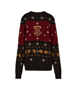 Warner Bros Hogwarts Knitted Christmas Jumper
