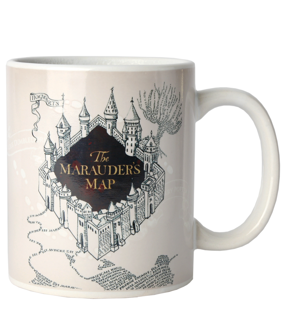 Warner Bros Marauder's Map Heat Changing Mug Best Sellers 9 Warner Bros Marauder's Map Heat Changing Mug Best Sellers