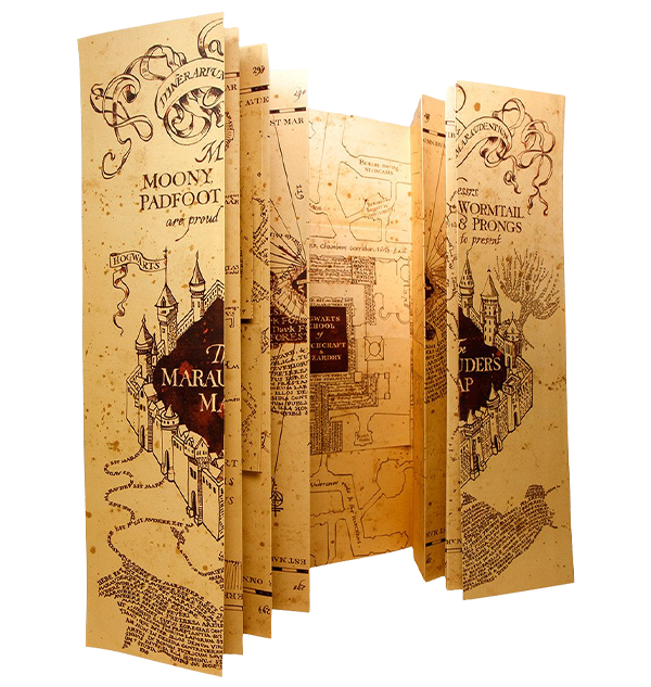 Warner Bros Marauder's Map Replica Best Sellers 4 Warner Bros Marauder's Map Replica Best Sellers