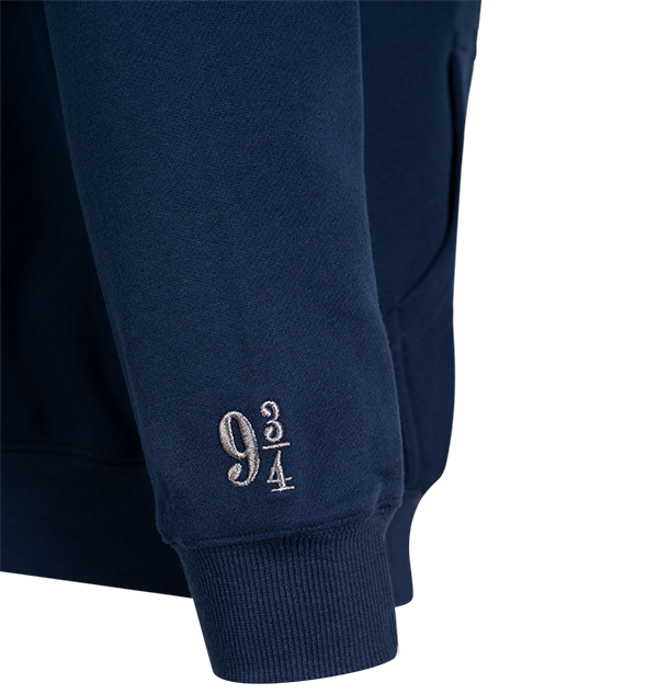 Warner Bros Platform 9 3/4 Zip Hoodie - Navy Platform 9¾ 5 Warner Bros Platform 9 3/4 Zip Hoodie - Navy Platform 9¾