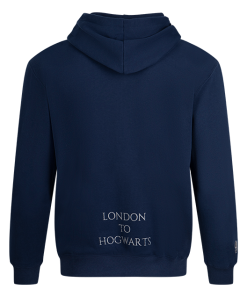 Warner Bros Platform 9 3/4 Zip Hoodie - Navy Platform 9¾
