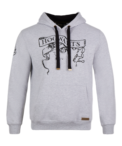 Warner Bros Hogwarts Scroll Hooded Jumper