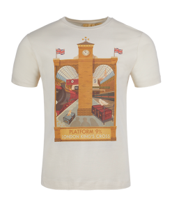 Warner Bros Best Sellers MinaLima Platform 9 3/4 Print T-Shirt