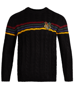 Warner Bros Best Sellers Hogwarts School Crest Knitted Sweater