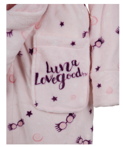 Warner Bros Best Sellers Luna Lovegood Spectrespecs Pink Bathrobe