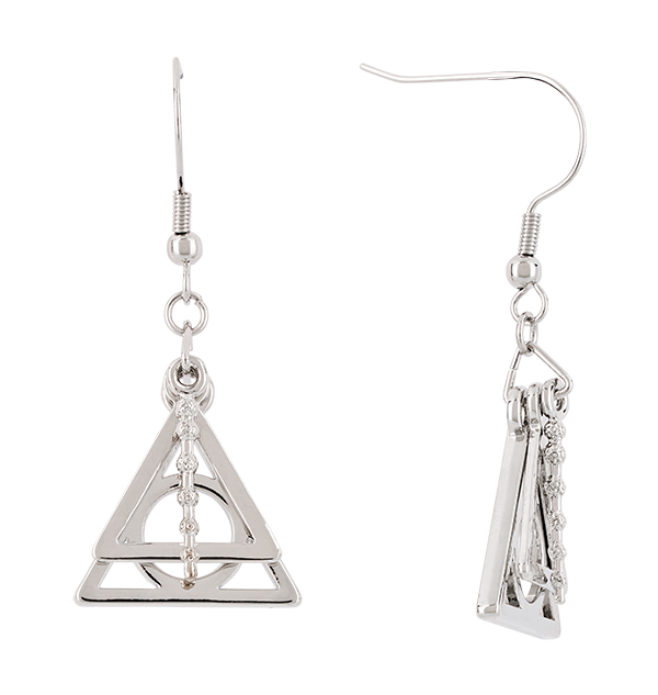 Warner Bros Deathly Hallows Deluxe Earrings 3 Warner Bros Deathly Hallows Deluxe Earrings