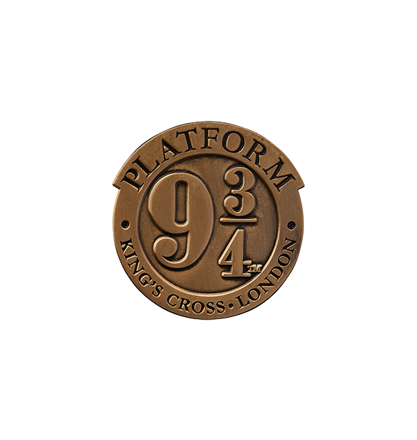 Warner Bros Best Sellers Platform 9 3/4 Pin Badge 3 Warner Bros Best Sellers Platform 9 3/4 Pin Badge