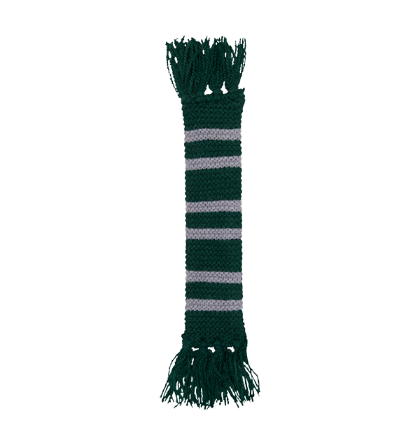 Warner Bros Slytherin Scarf Bookmark 3 Warner Bros Slytherin Scarf Bookmark
