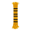 Warner Bros Hufflepuff Scarf Bookmark 2 Warner Bros Hufflepuff Scarf Bookmark