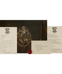 Warner Bros Best Sellers Personalised Hogwarts Acceptance Letter