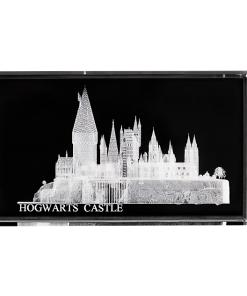 Warner Bros Hogwarts School Of Witchcraft And Wizardry Glass Paperweight