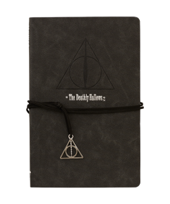 Warner Bros Best Sellers Faux Leather Deathly Hallows Notebook
