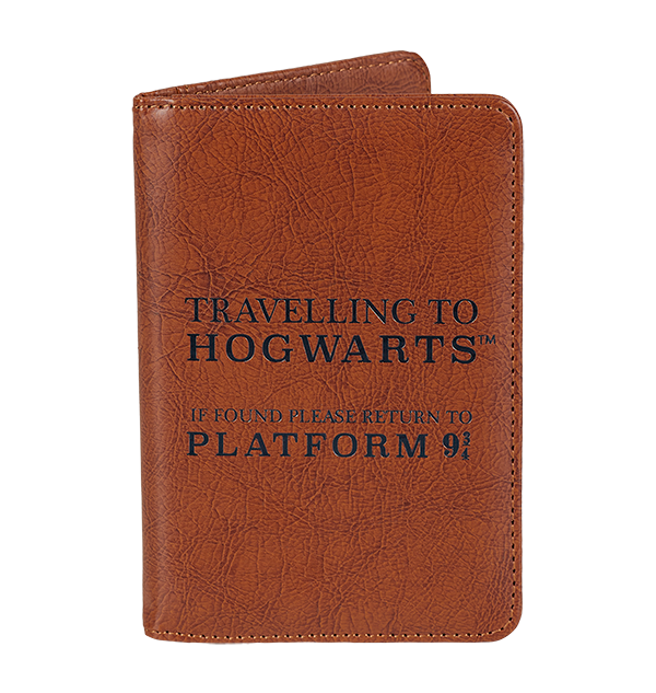 Warner Bros Platform 9 3/4 Passport Holder 3 Warner Bros Platform 9 3/4 Passport Holder