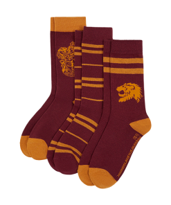 Harry Potter - UK Unified Gryffindor Sock Set (3 Pack)