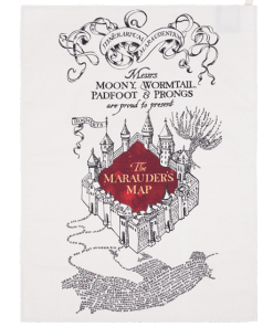Warner Bros MinaLima The Marauder's Map Tea-Towel