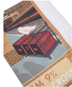 Warner Bros MinaLima Platform 9 3/4 Print Tea-Towel Platform 9¾