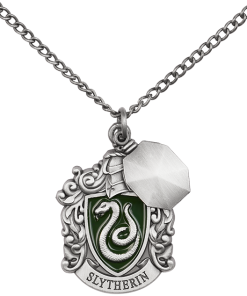 Warner Bros Slytherin House Crest Necklace