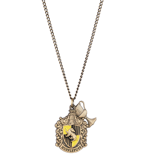 Warner Bros Hufflepuff House Crest Necklace Best Sellers 3 Warner Bros Hufflepuff House Crest Necklace Best Sellers