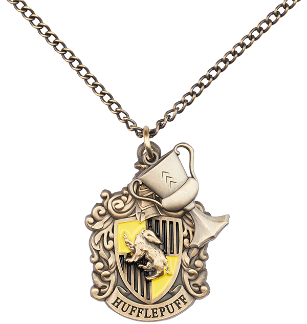 Warner Bros Hufflepuff House Crest Necklace Best Sellers 4 Warner Bros Hufflepuff House Crest Necklace Best Sellers