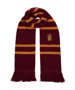 Warner Bros Gryffindor Knitted Crest Scarf