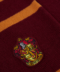 Warner Bros Gryffindor Knitted Crest Scarf