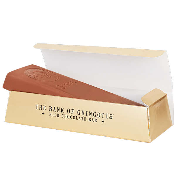 Warner Bros Milk Chocolate Gringotts Gold Bar 5 Warner Bros Milk Chocolate Gringotts Gold Bar