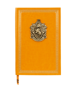 Warner Bros Faux Leather Hufflepuff Crest Notebook Best Sellers