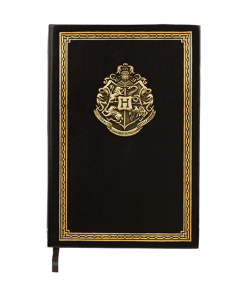 Warner Bros Best Sellers Faux Leather Hogwarts Crest Notebook