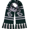 Warner Bros Best Sellers Slytherin Reversible Knit Scarf 1 Warner Bros Best Sellers Slytherin Reversible Knit Scarf