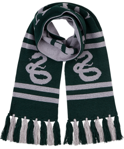 Warner Bros Best Sellers Slytherin Reversible Knit Scarf