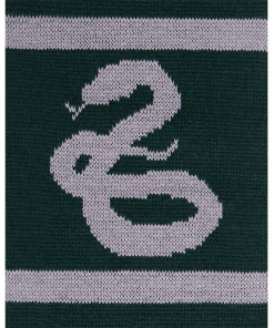 Warner Bros Best Sellers Slytherin Reversible Knit Scarf