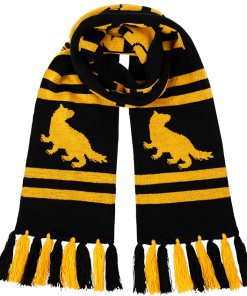 Warner Bros Best Sellers Hufflepuff Reversible Knit Scarf