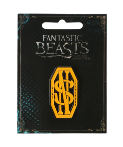 Warner Bros Best Sellers Fantastic Beasts Newt Scamander Initials Pin Badge
