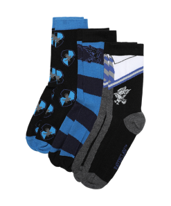 Warner Bros Ravenclaw House 3-Pack Socks