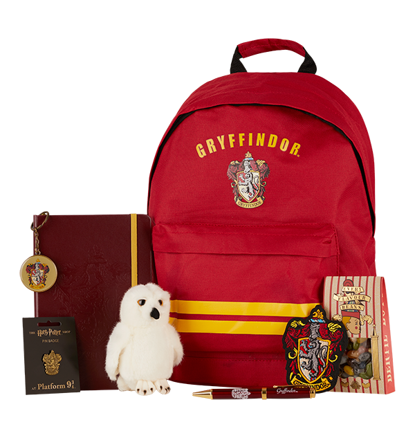 Warner Bros Gryffindor Essentials Backpack Set 3 Warner Bros Gryffindor Essentials Backpack Set