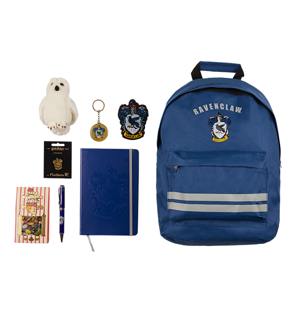 Warner Bros Ravenclaw Essentials Backpack Set 4 Warner Bros Ravenclaw Essentials Backpack Set