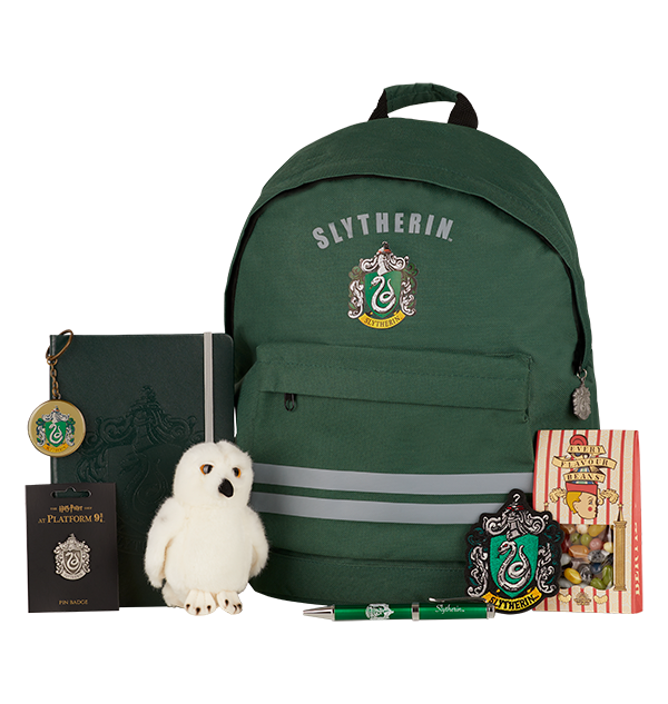 Warner Bros Best Sellers Slytherin Essentials Backpack Set 3 Warner Bros Best Sellers Slytherin Essentials Backpack Set