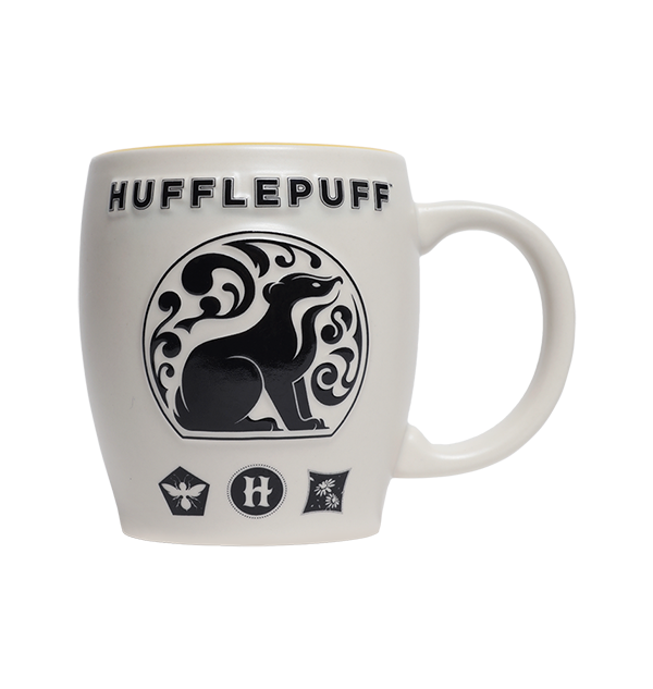 Warner Bros Hufflepuff Logo Mug 3 Warner Bros Hufflepuff Logo Mug
