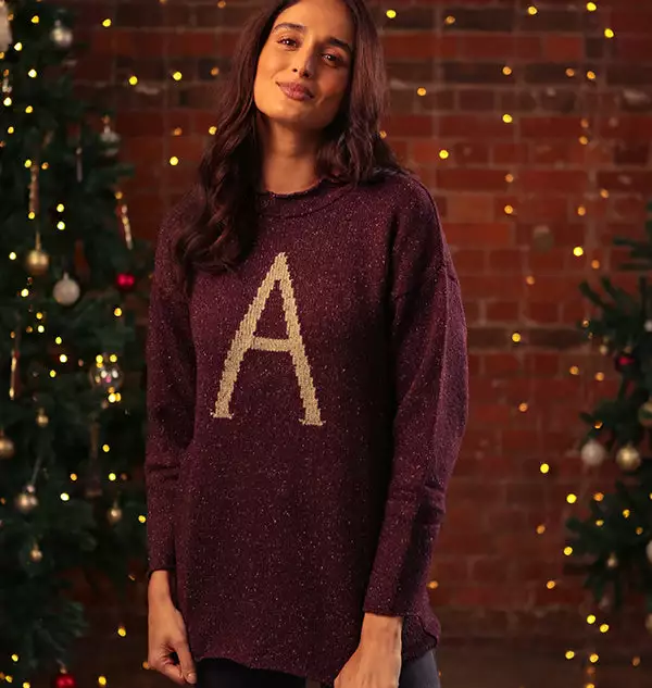 Warner Bros 'A' Weasley Knitted Jumper Weasley Knitted Jumpers 3 Warner Bros 'A' Weasley Knitted Jumper Weasley Knitted Jumpers