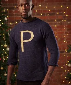Warner Bros 'P' Weasley Knitted Jumper